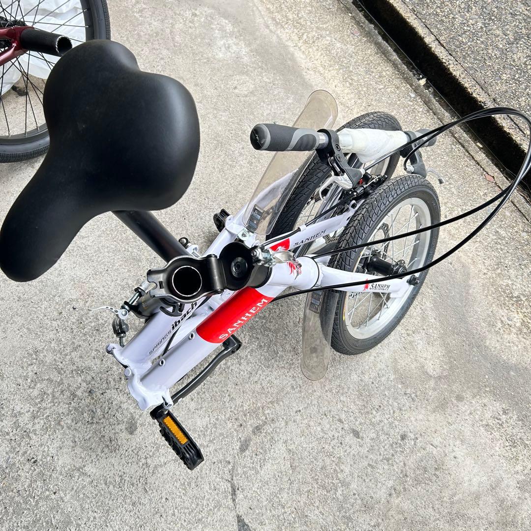 jinish　確認中SANHEM 折り畳み式　14インチ　コンパクト収納