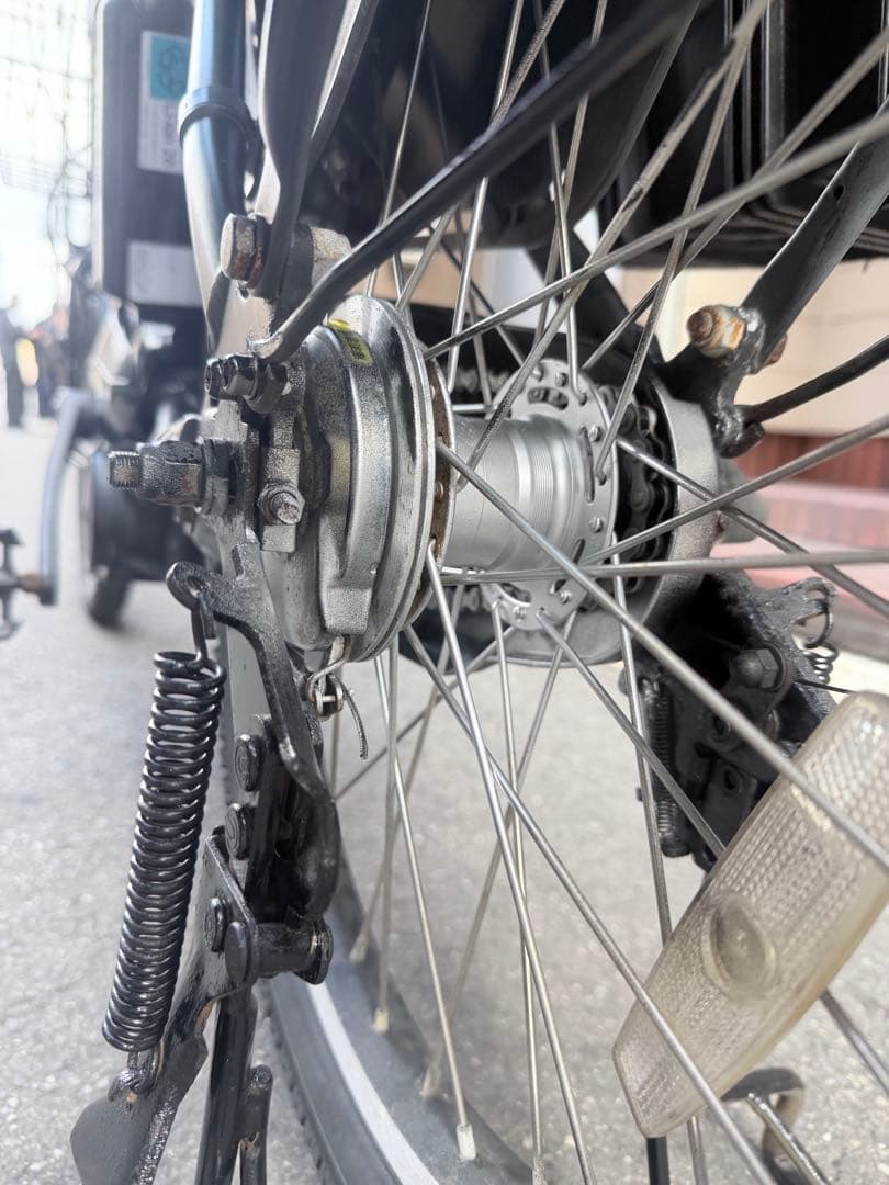 大阪府　子供乗せ　ヤマハ　 電動アシスト自転車 チャイルドシート付き