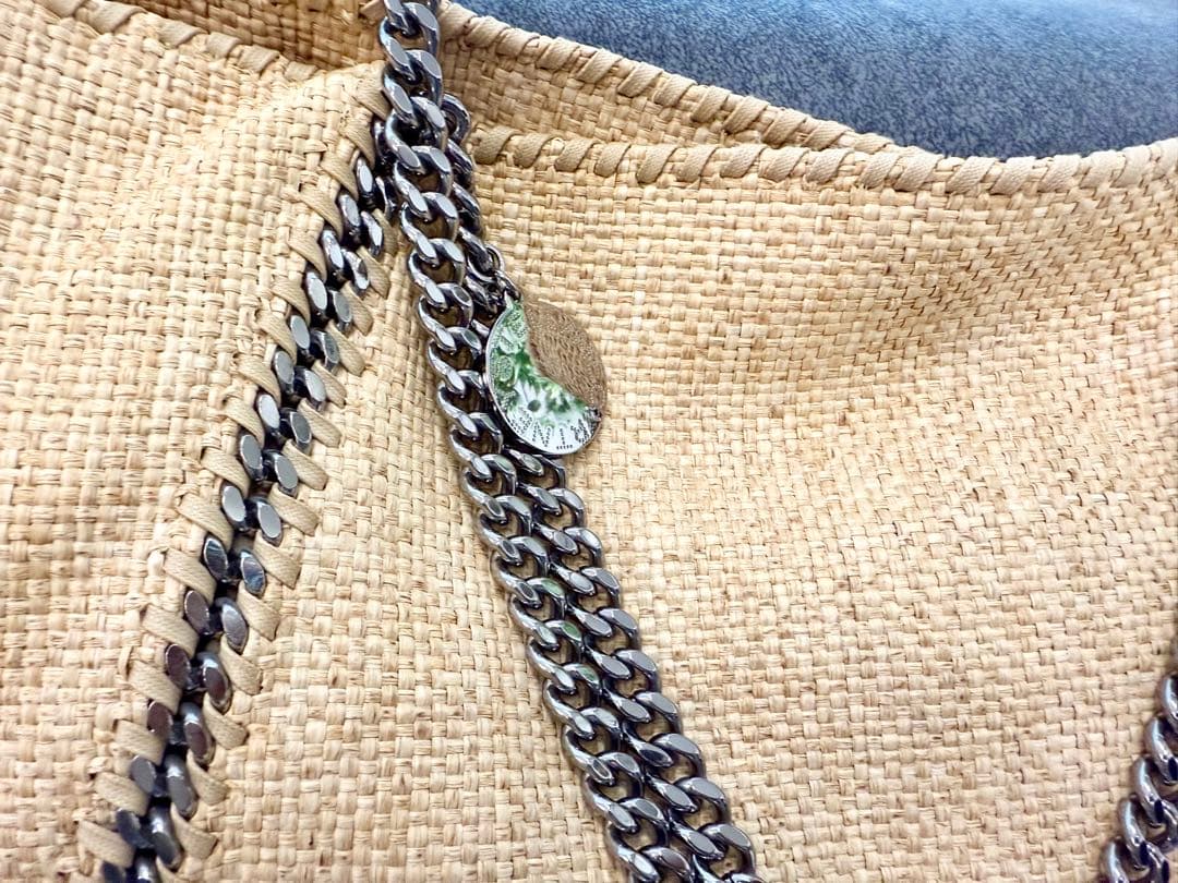 STELLA McCARTNEY ファラベラ ラフィアトート