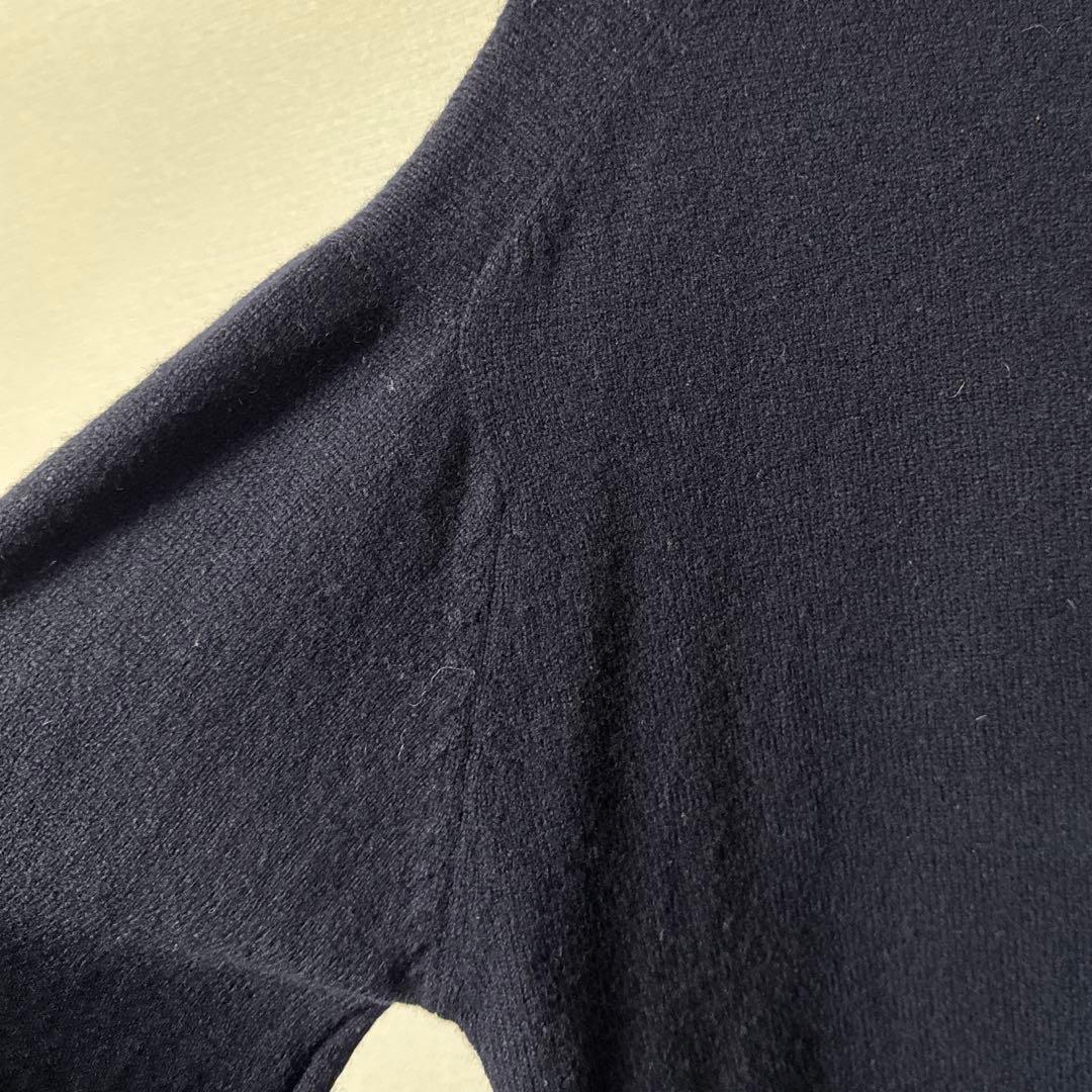 初期 デカオム COMME des GARÇONS HOMME ニットポロ 紺