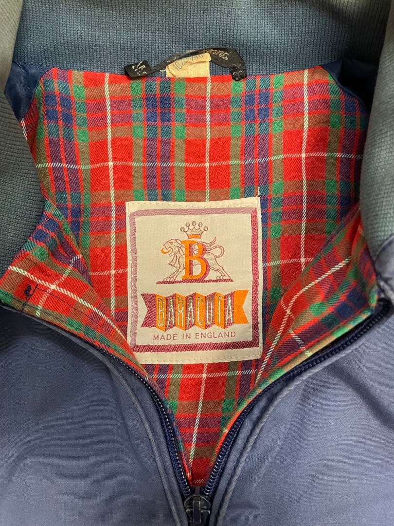 【希少・英国製】 BARACUTA（バラクータ）G9 ヴィンテージ ネイビー