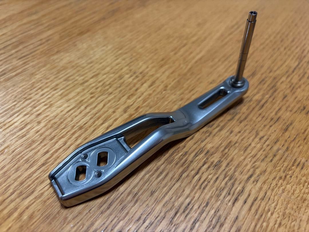 オシアジガー 98/110mmロングハンドル シマノ純正ハンドルシャフト組