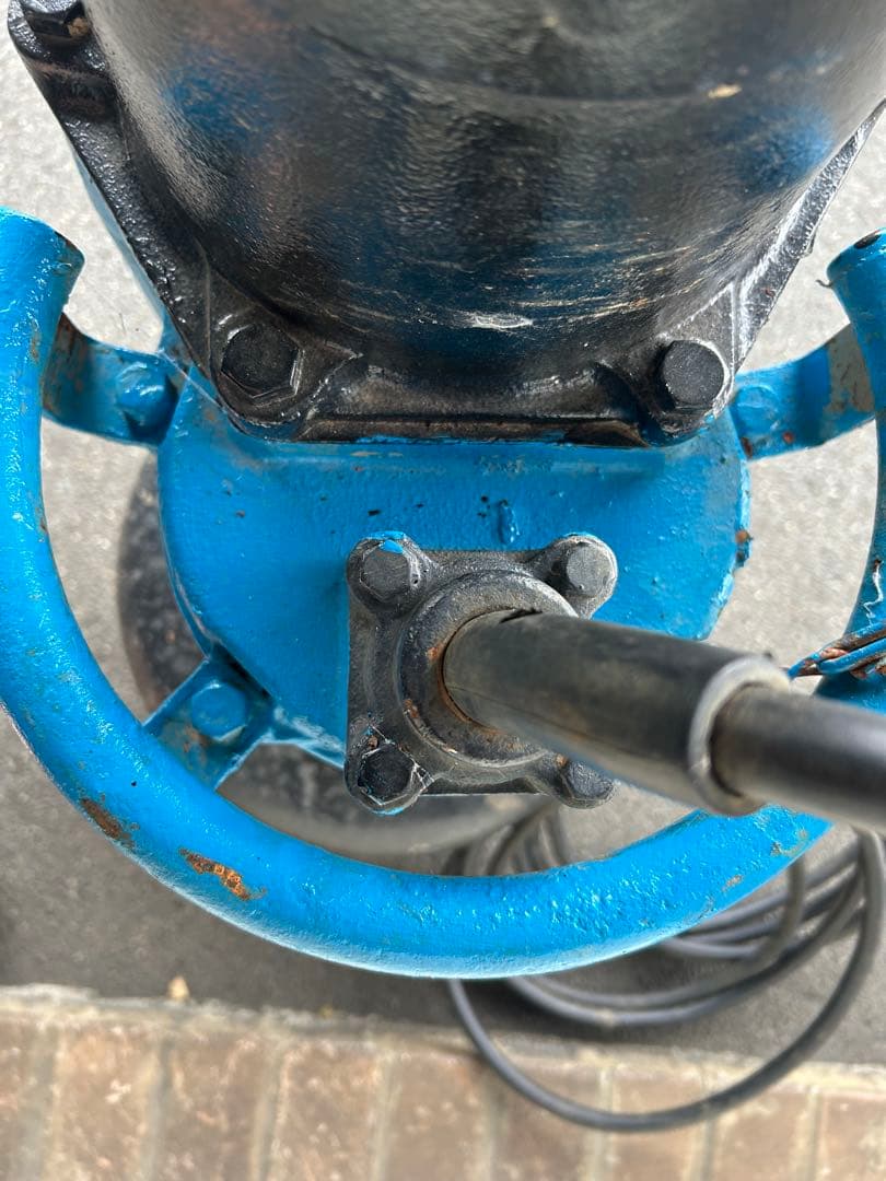 K3ツルミ一般工事排水用水中ポンプKRS-85.5 200V 50Hz 5kW5