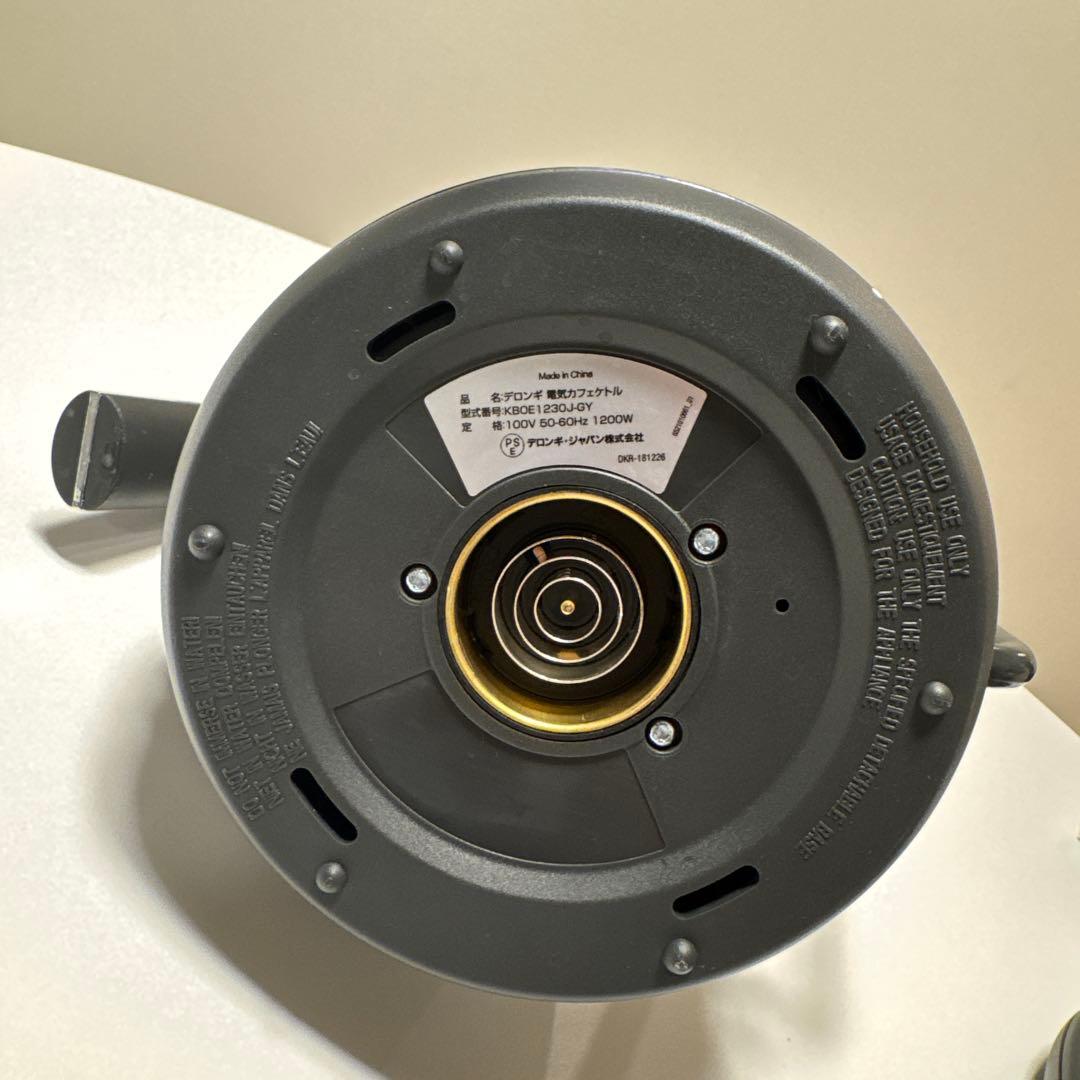 デロンギ アイコナ 温度設定機能付き電気カフェケトル