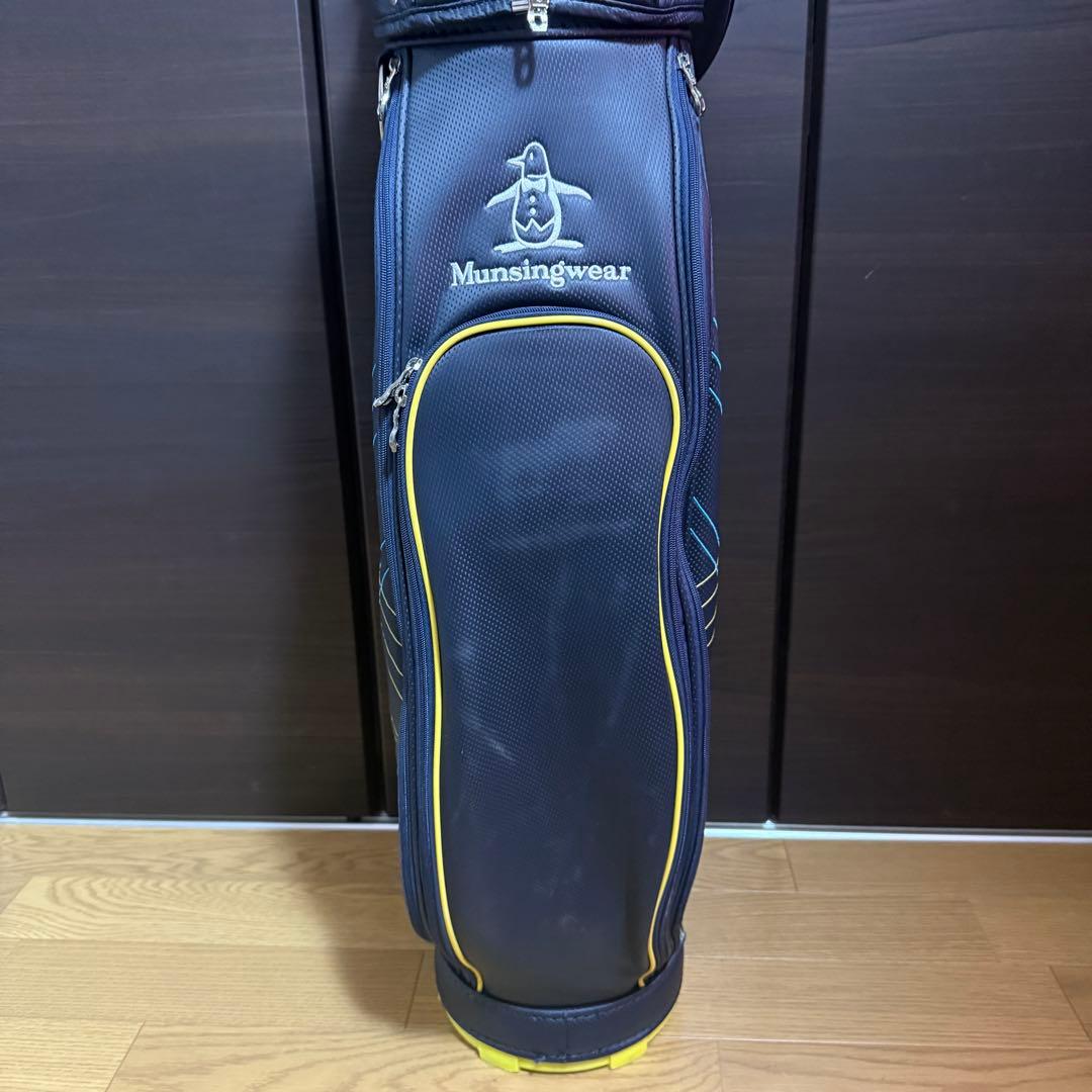 Munsingwear ゴルフバッグ ゴルフバッグ ネイビー