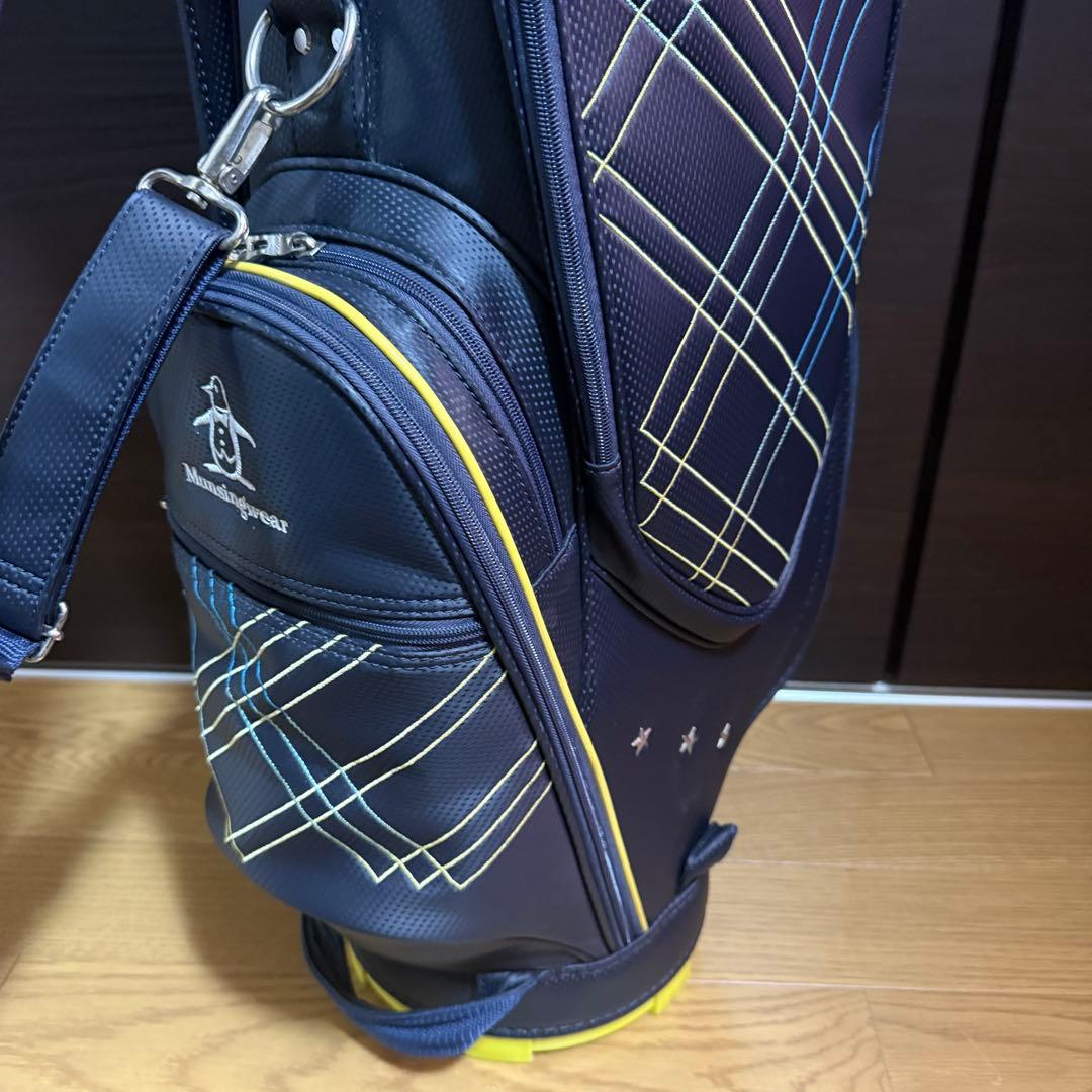 Munsingwear ゴルフバッグ ゴルフバッグ ネイビー