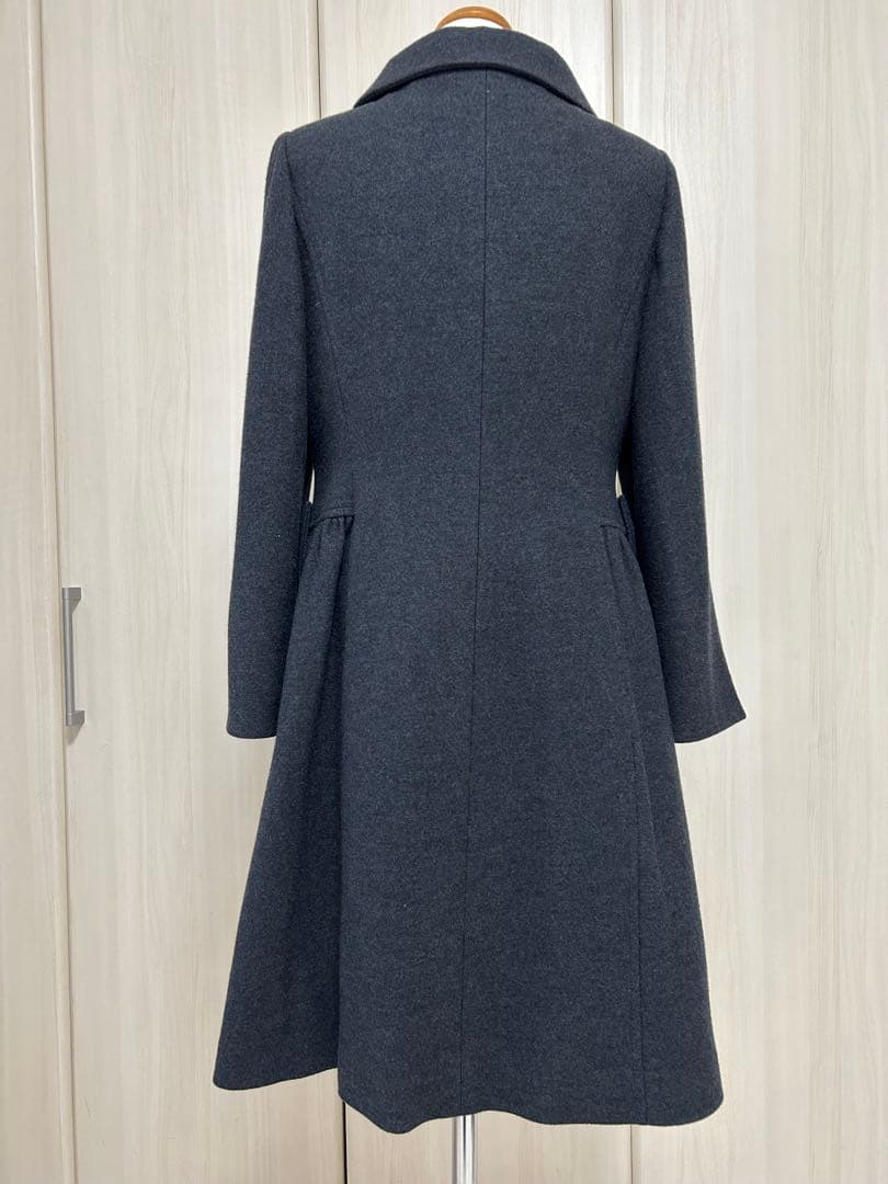 M'sグレイシー　リボン♡ウールコート 40 美品