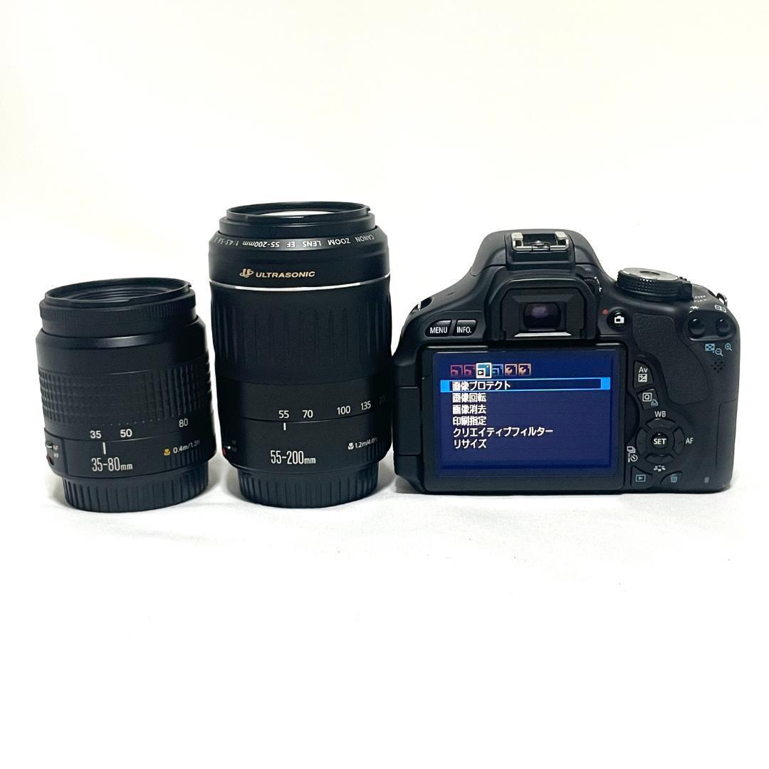 バリアングル液晶❣️ Canon EOS Kiss X5 ダブルレンズキット