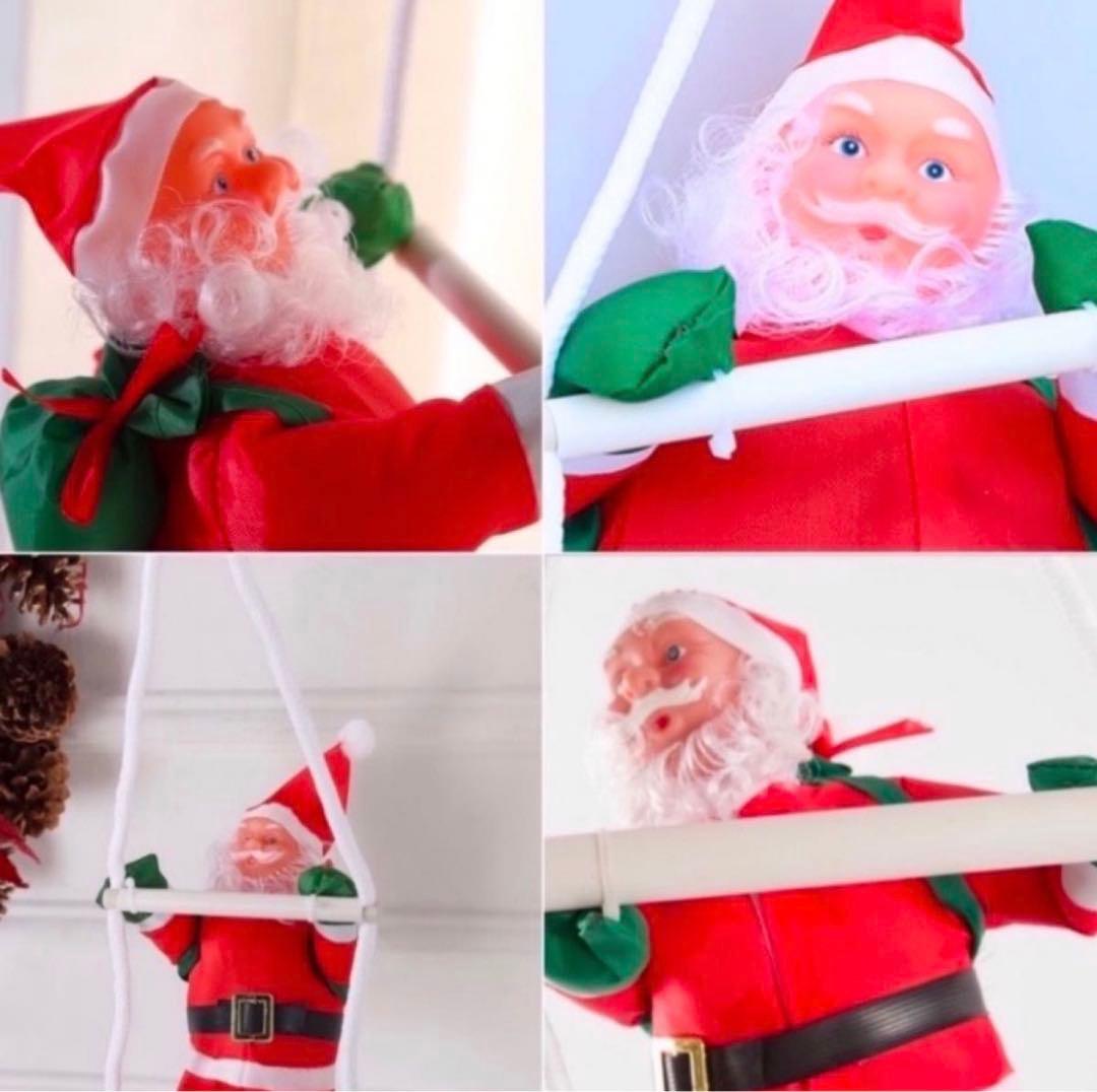 限定SALE ⭕️クリスマス シンプル ツリー はしご サンタクロース Xmas