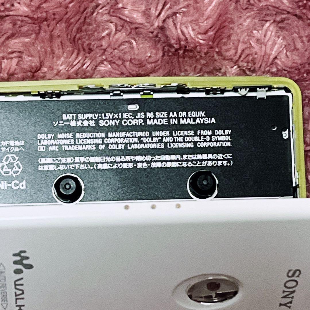 美品SONY walkman WM-EX615 カセットプレーヤー 専用ポーチ付