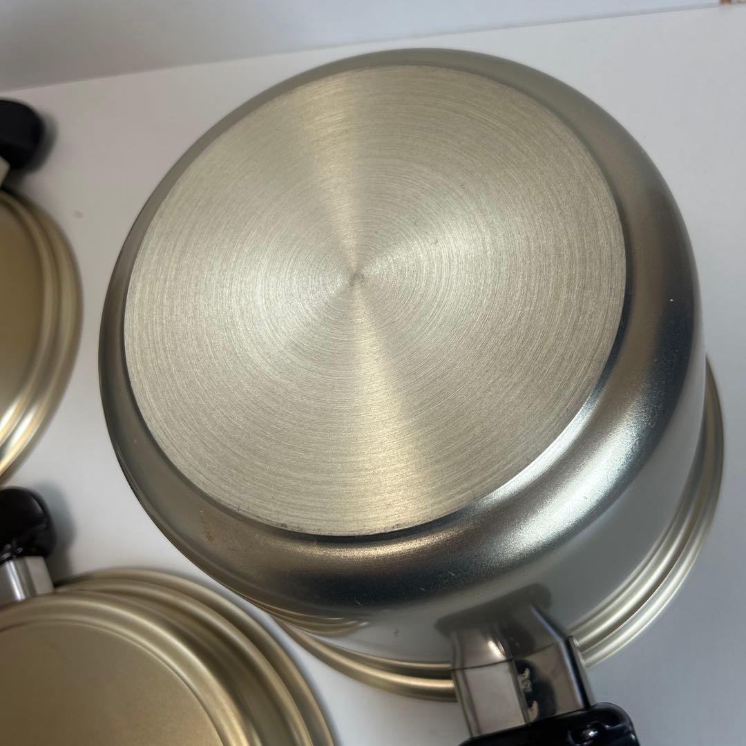 最高級　しばのキッチン　ゴールド　6点セットガラス蓋セット