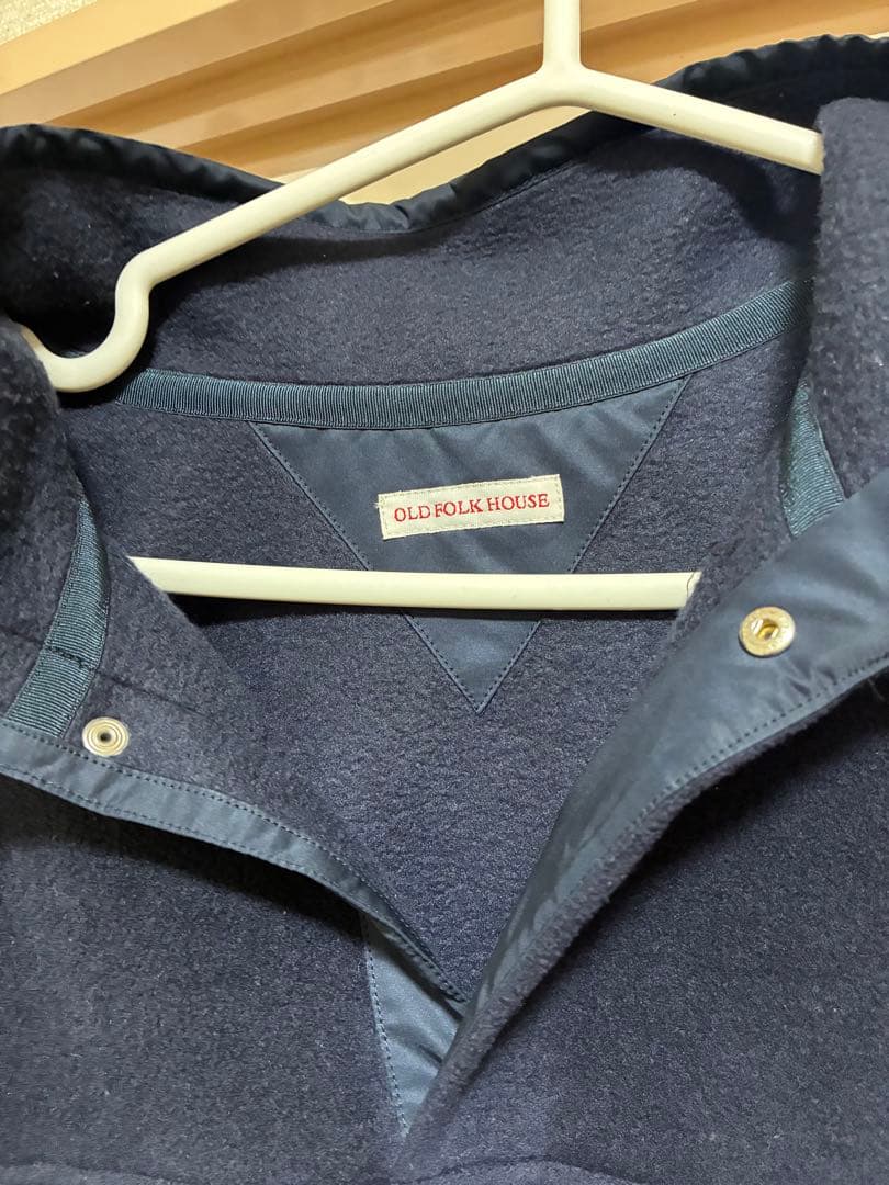 トップス OLD FOLK HOUSE / SMOOTH FLEECE navy