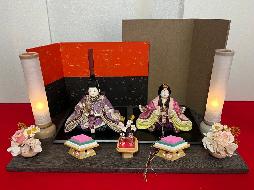 木目込親王飾り　やすらぎ