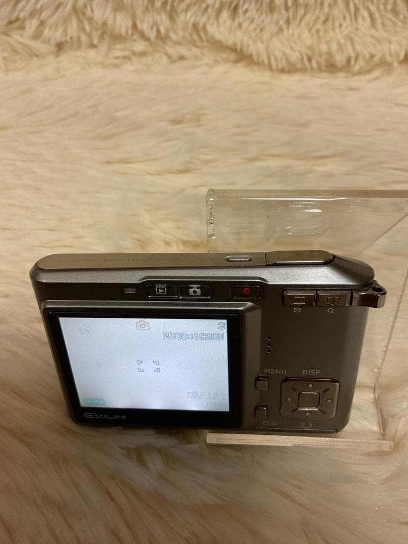 【簡易動作確認済】CASIO EXILIM コンデジ EX-S500 シルバー