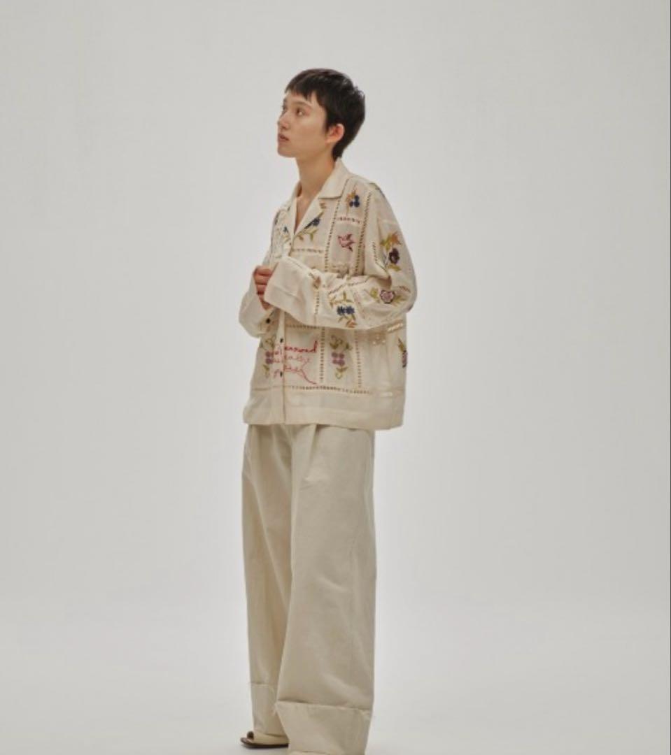 【完売商品】Embroidery Patchwork Shirts