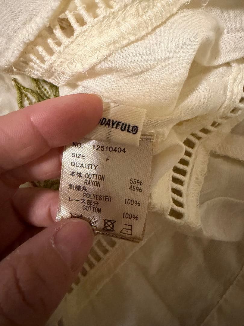 【完売商品】Embroidery Patchwork Shirts