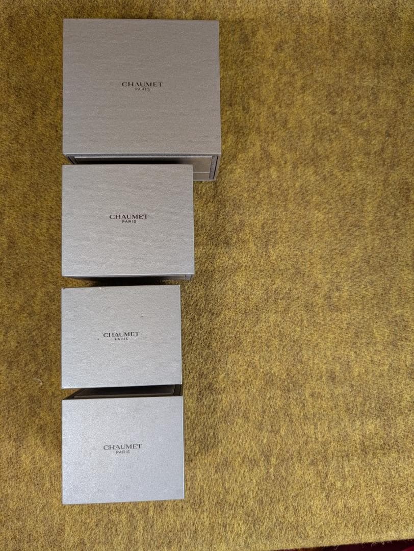 まとめ売り　ショーメ　CHAUMET　空箱　箱　ケース　リング　ネックレス