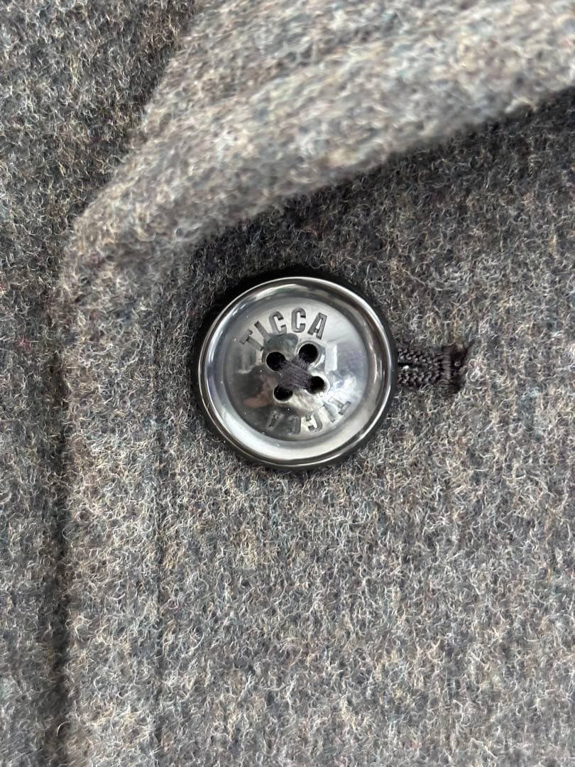 TICCA　ティッカ　ピーコート 　TBDA-232 　グレー　F