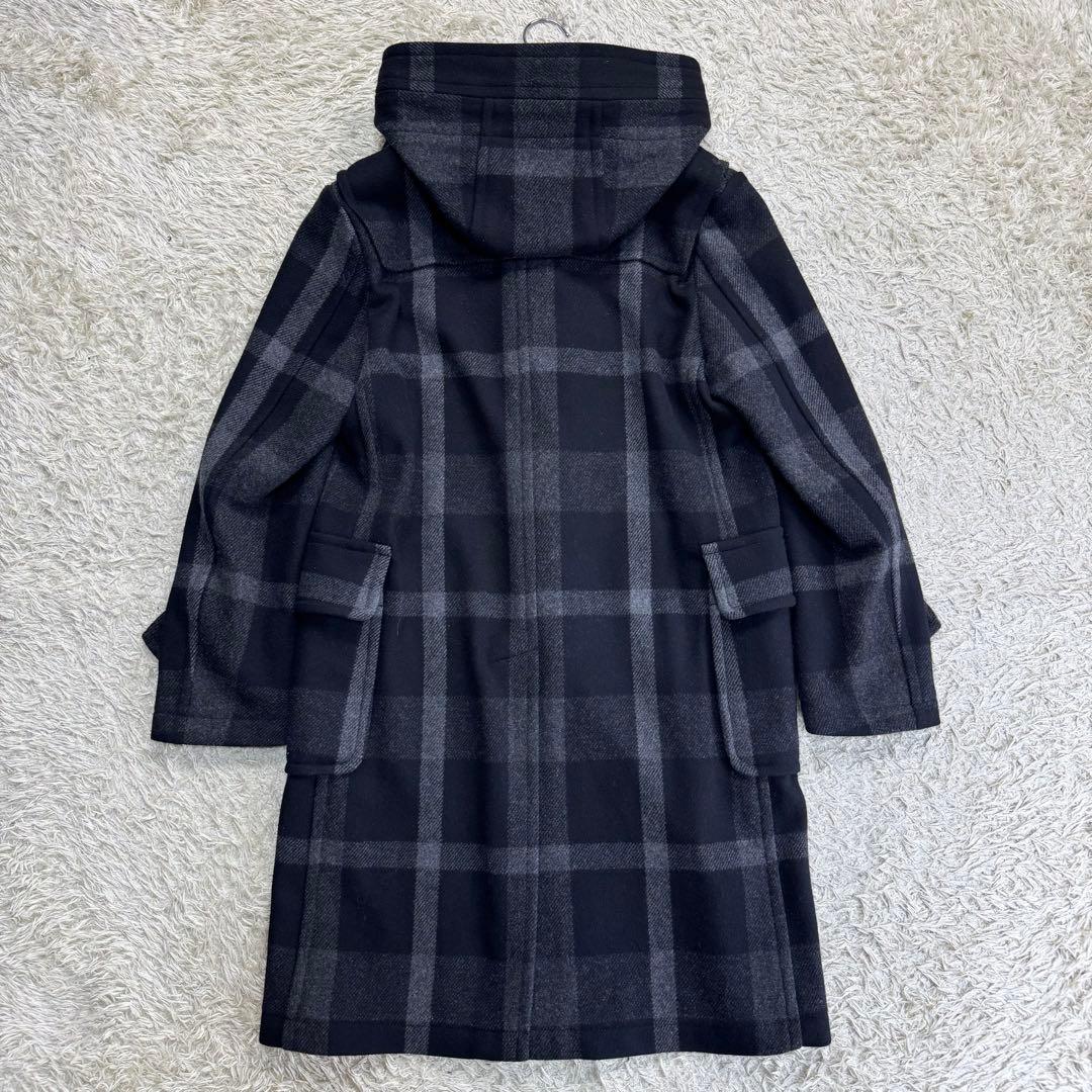ブラックレーベルクレストブリッジ　ダッフルコート　メンズ　ノバチェック　Mサイズ