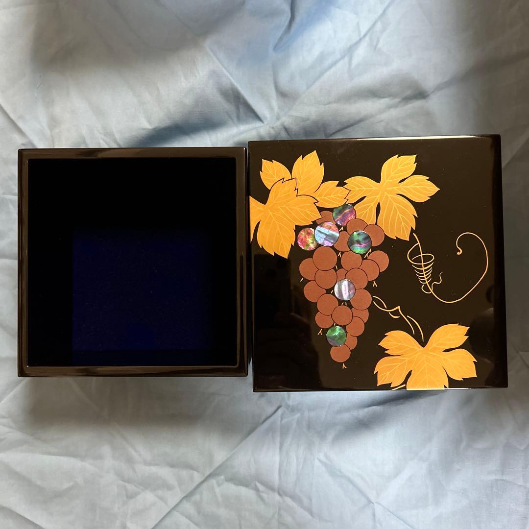 定価264000円　【未使用】平安象彦　宝石箱　葡萄　ぶどう　高級漆器