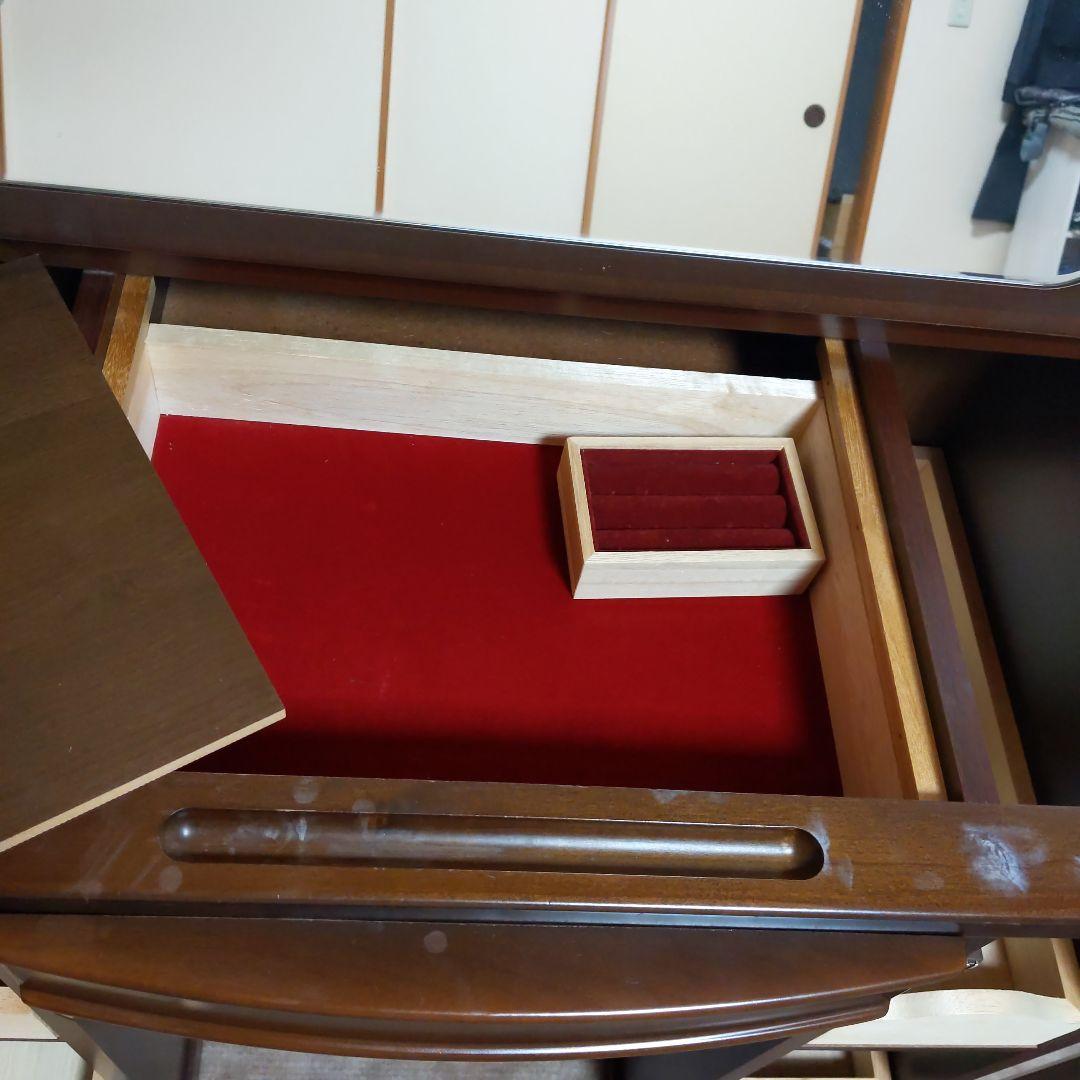 ドレッサー　鏡台　椅子なし