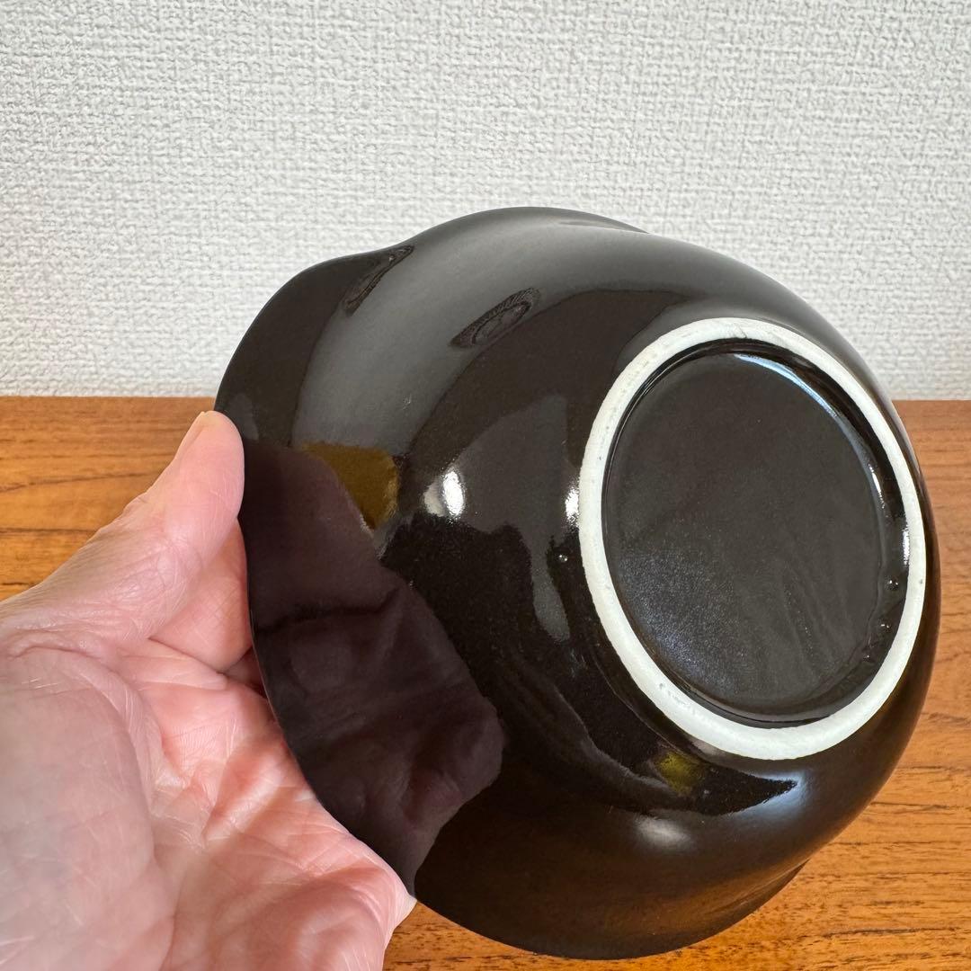 アラビア　キルタ　スープボウル　ブラック　2枚セット　北欧ヴィンテージ