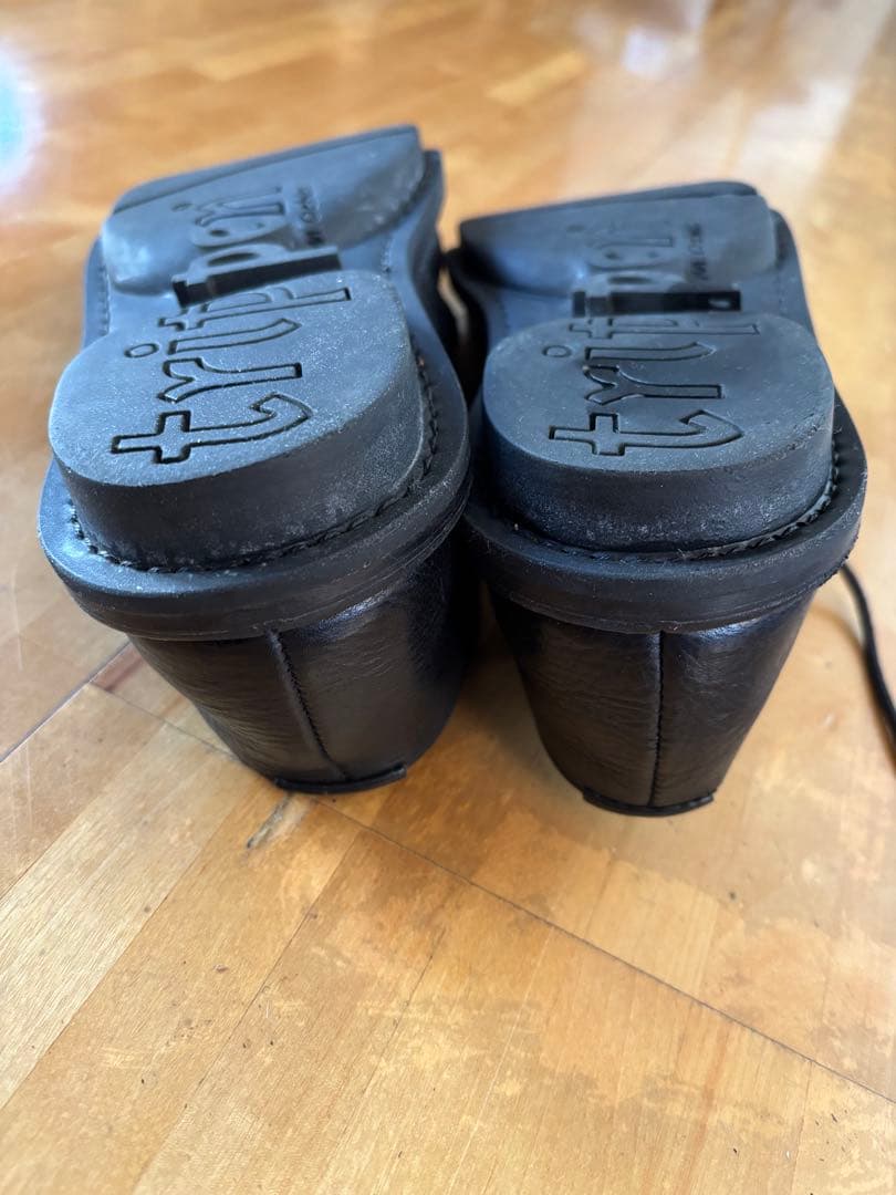 最終価格　trippen 黒 シューズ