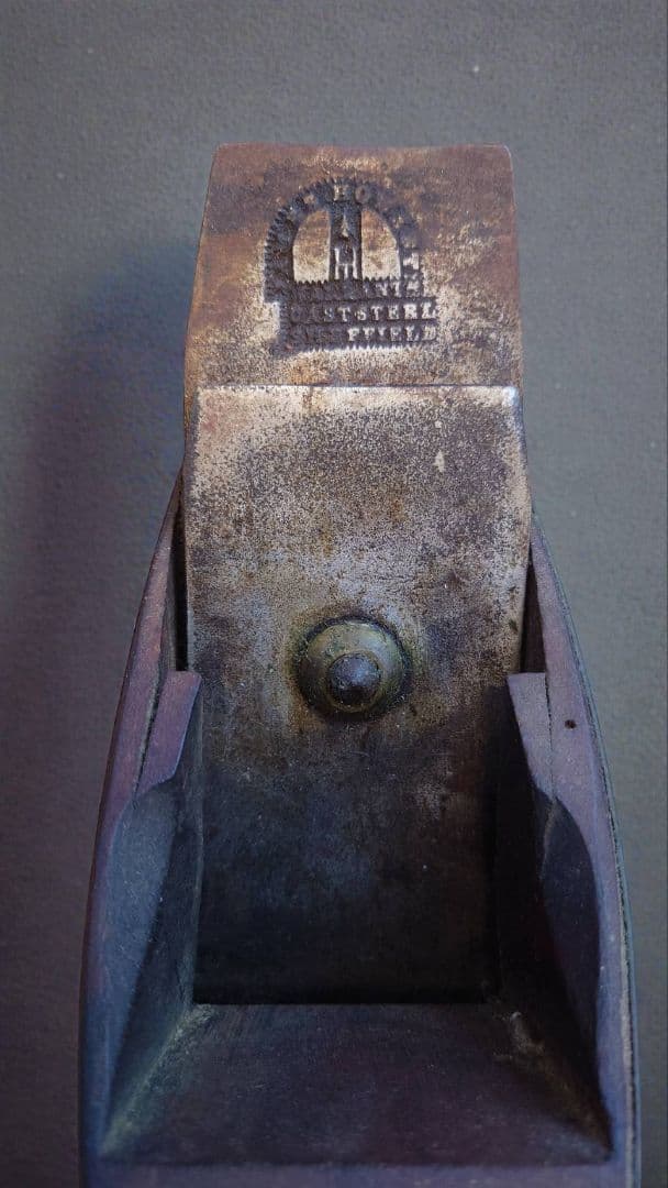 古典的木製平面刃 STERLING　カンナ　玄翁雑貨　アンティーク