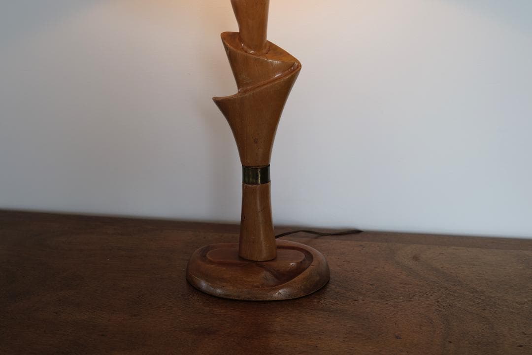 その他 50s wood lamp