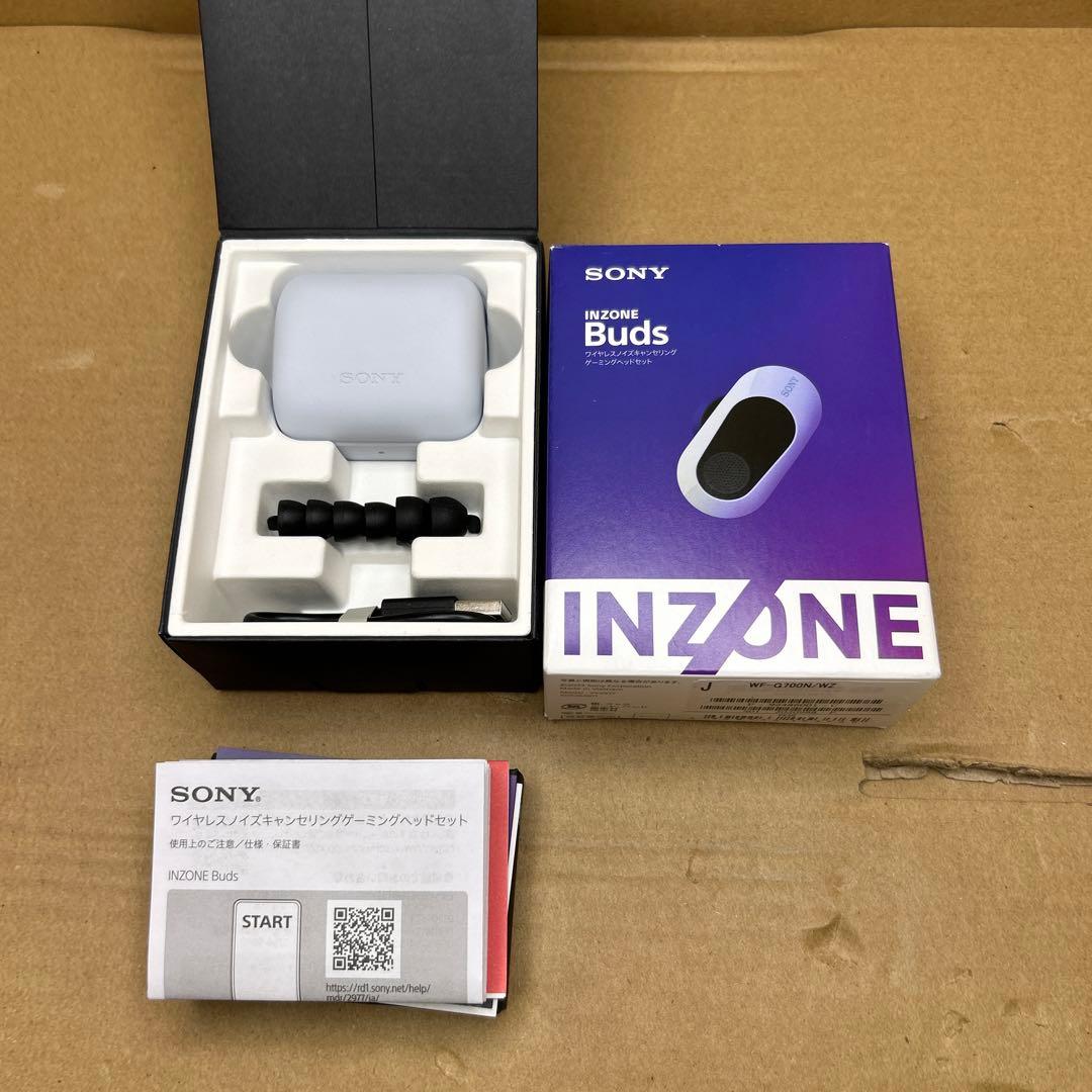 ソニー ゲーミングイヤホン INZONE Buds ホワイト