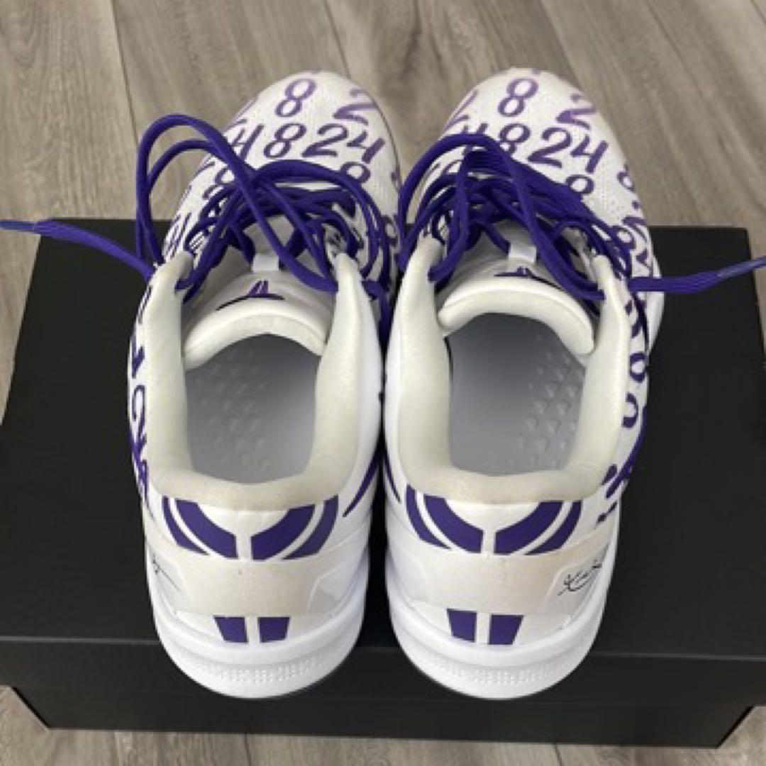 Nike Kobe 8プロトロ　　シューズ ホワイト/パープル