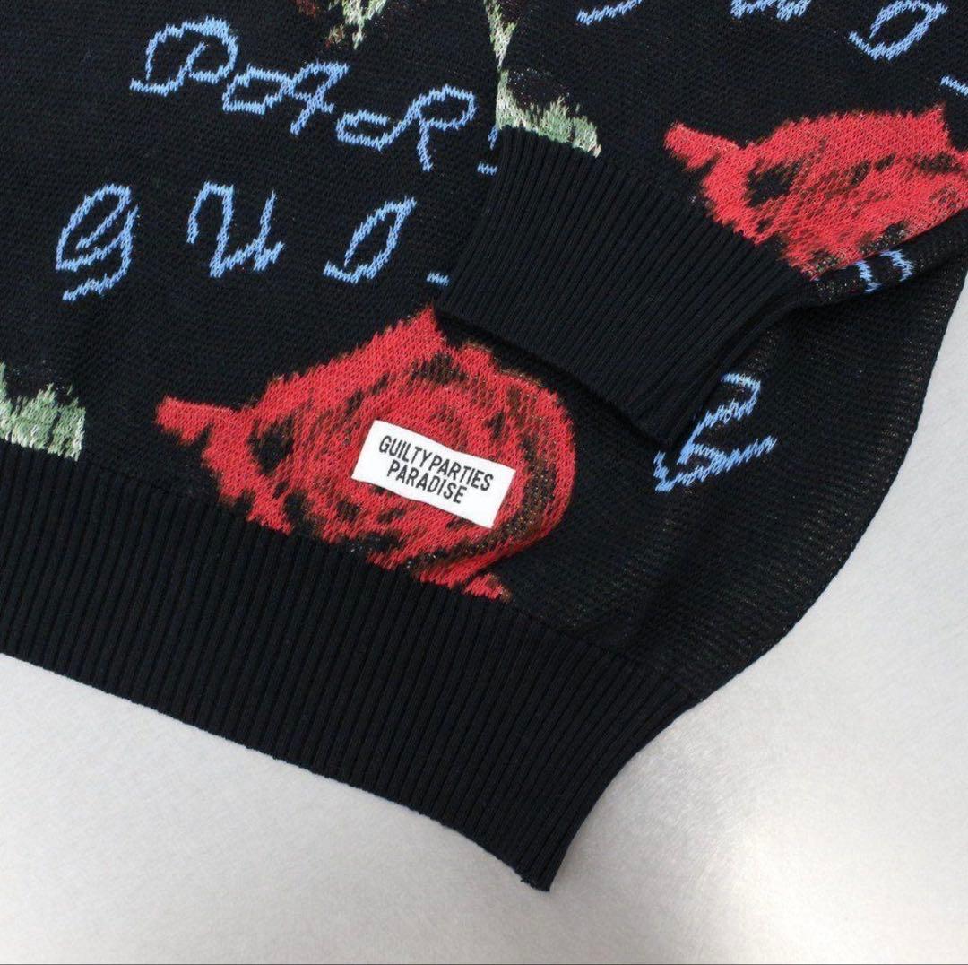 N*d様 最安‼️WACKOMARIA FLOWER JACQUARD SWEA