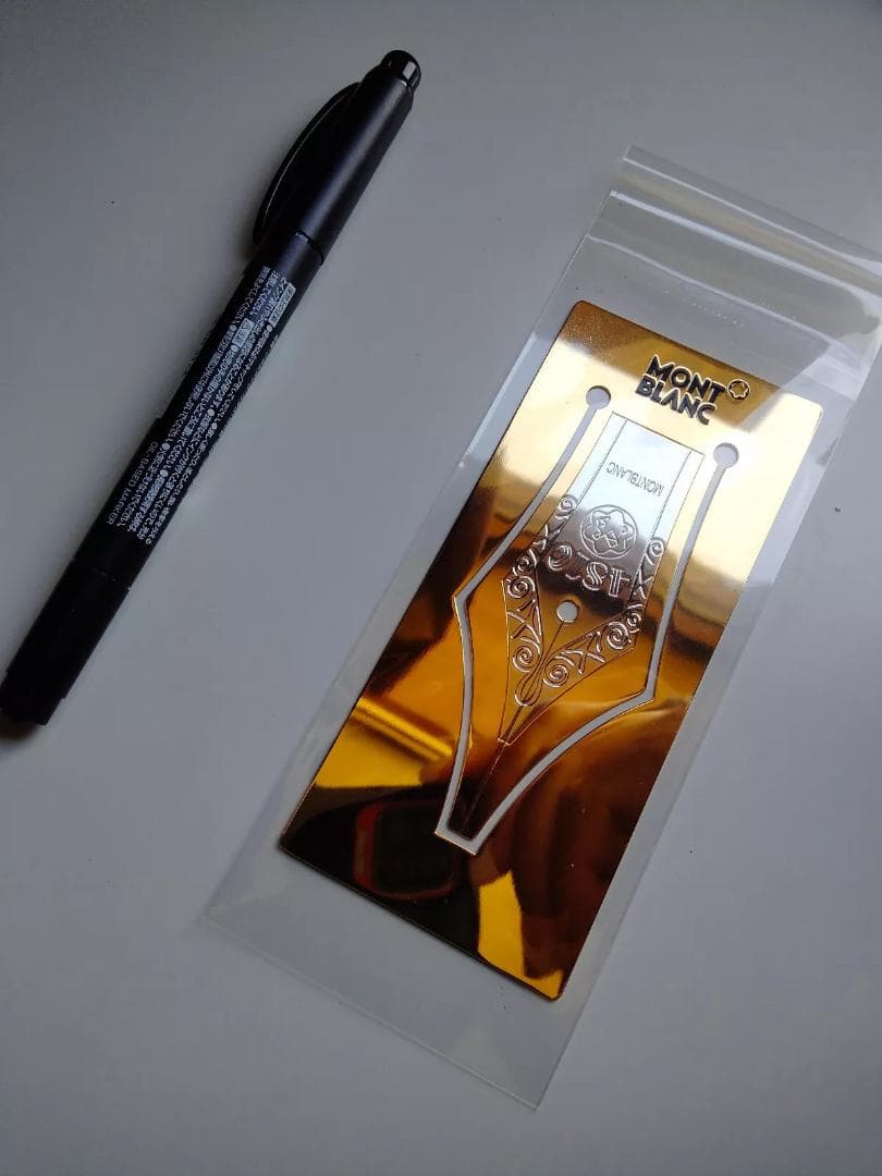 ぽん太郎 レア モンブラン ブックマーク 万年筆 マイスター 希少