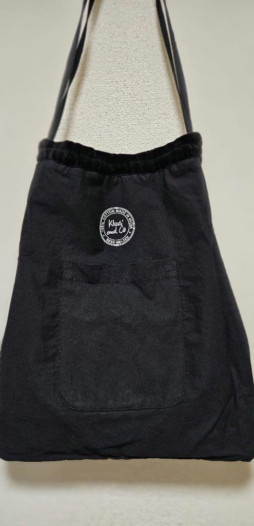 KHADI & CO ベロア刺繍バッグ/ロータス