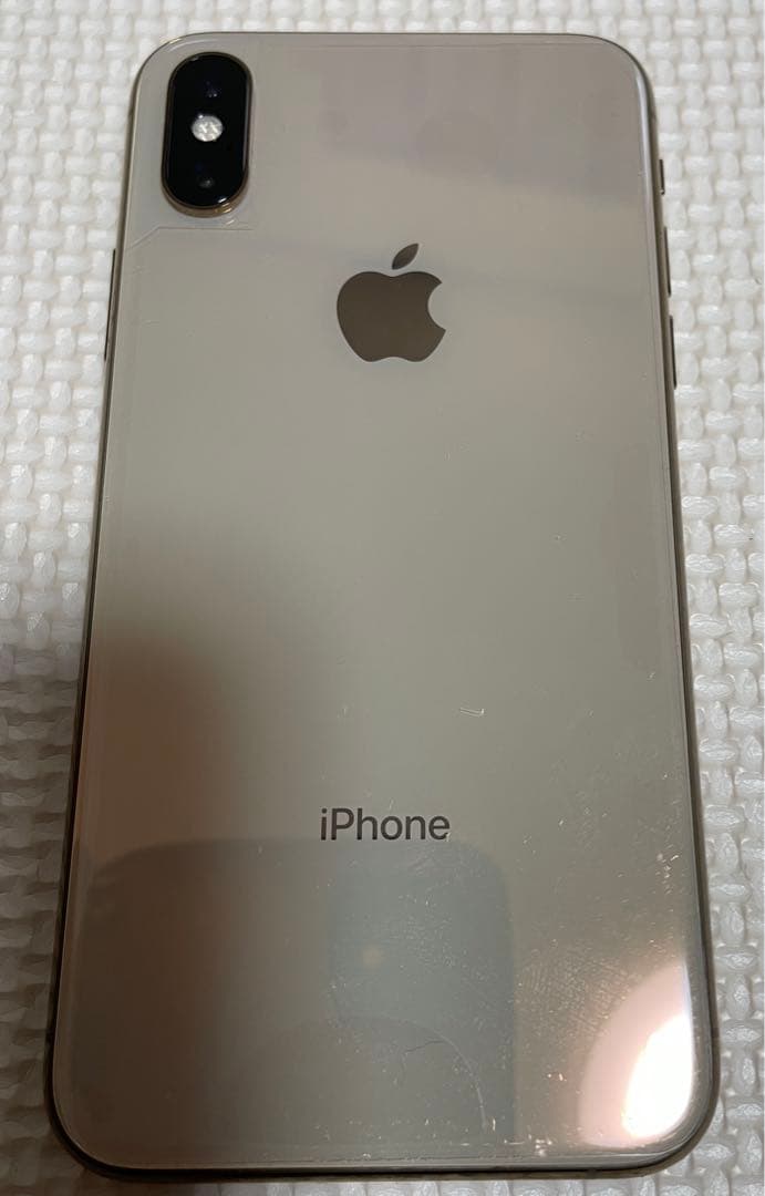 iPhone Xs Gold 256 GB SIMフリー　値下げ中