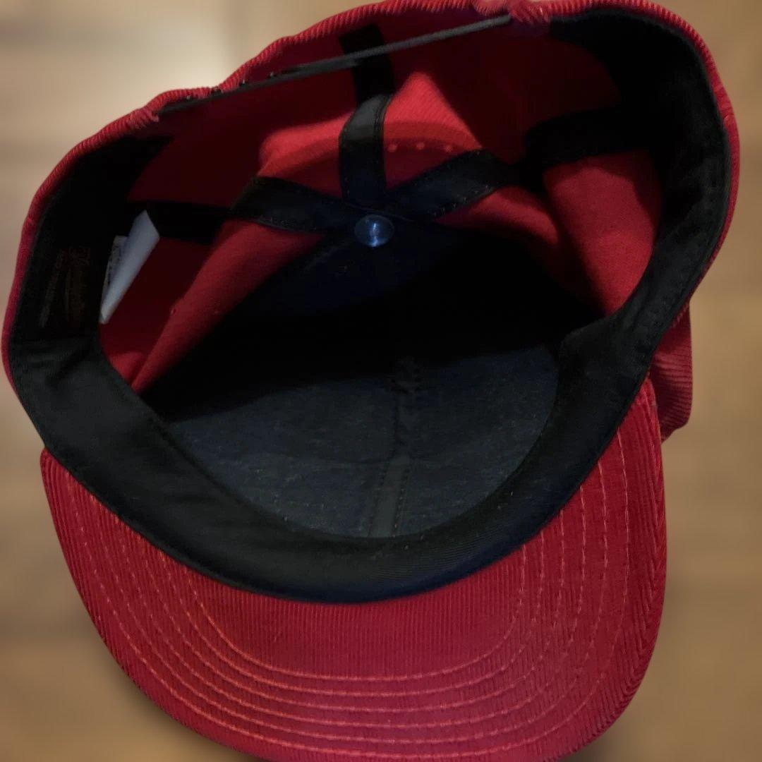 テンダーロイン　コーデュロイワッペンキャップ