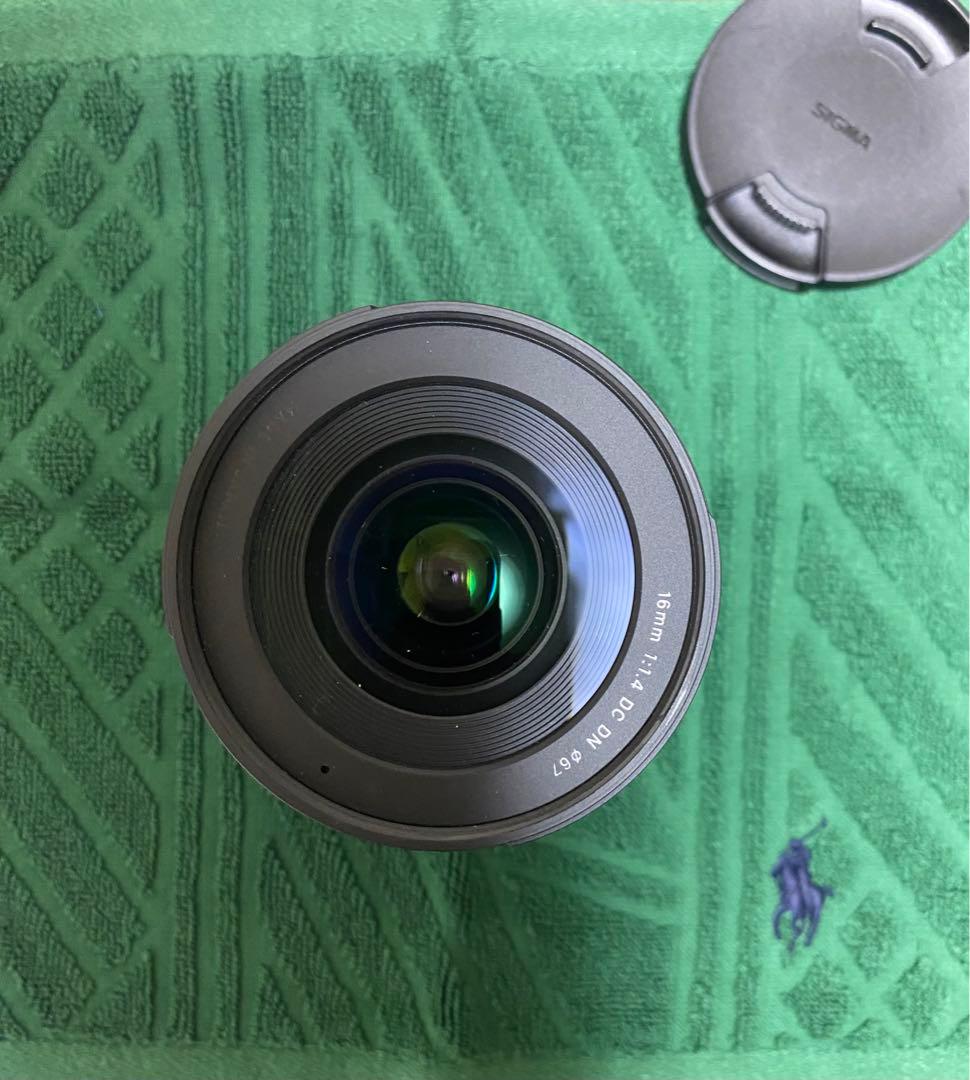SIGMA 単焦点レンズ 16mm F1.4 DC DN ソニーEマウント