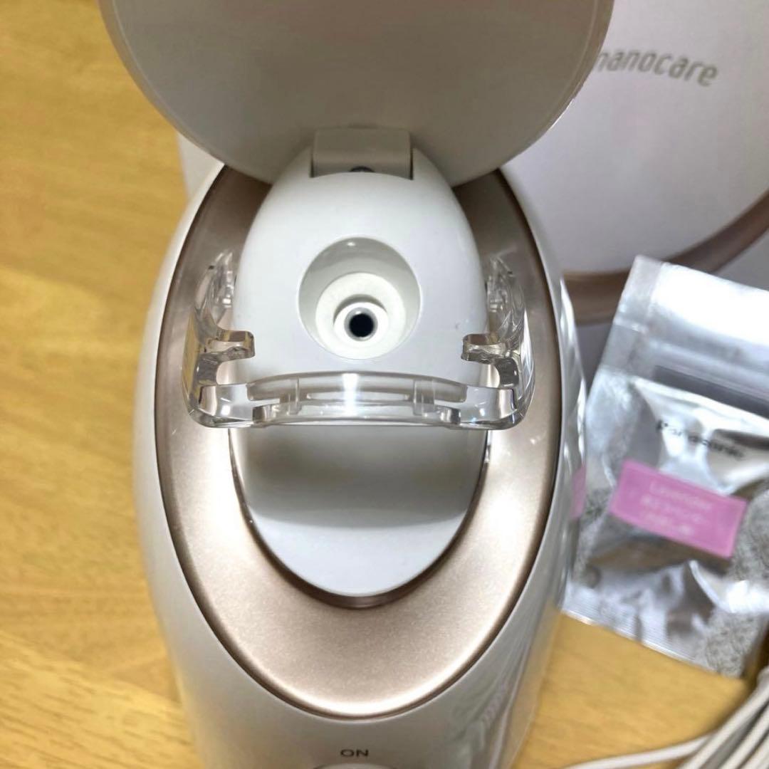 パナソニック スチーマー ナノケア コンパクトタイプ ゴールド調