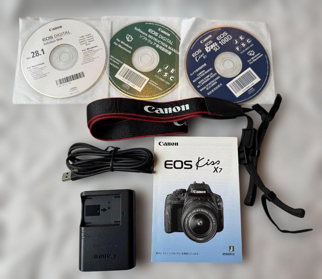 Canon EOS KISS X7 デジタル一眼レフカメラ