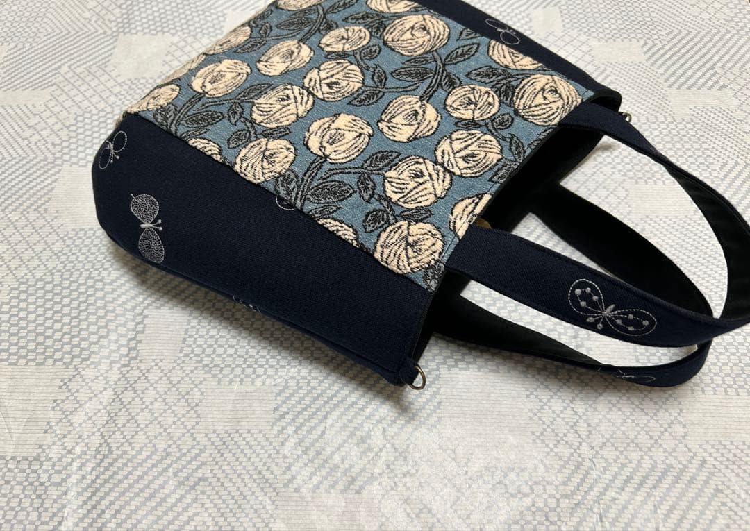 ハンドメイド＊ミナペルホネン＊rosy＋choucho＊コロりんトート