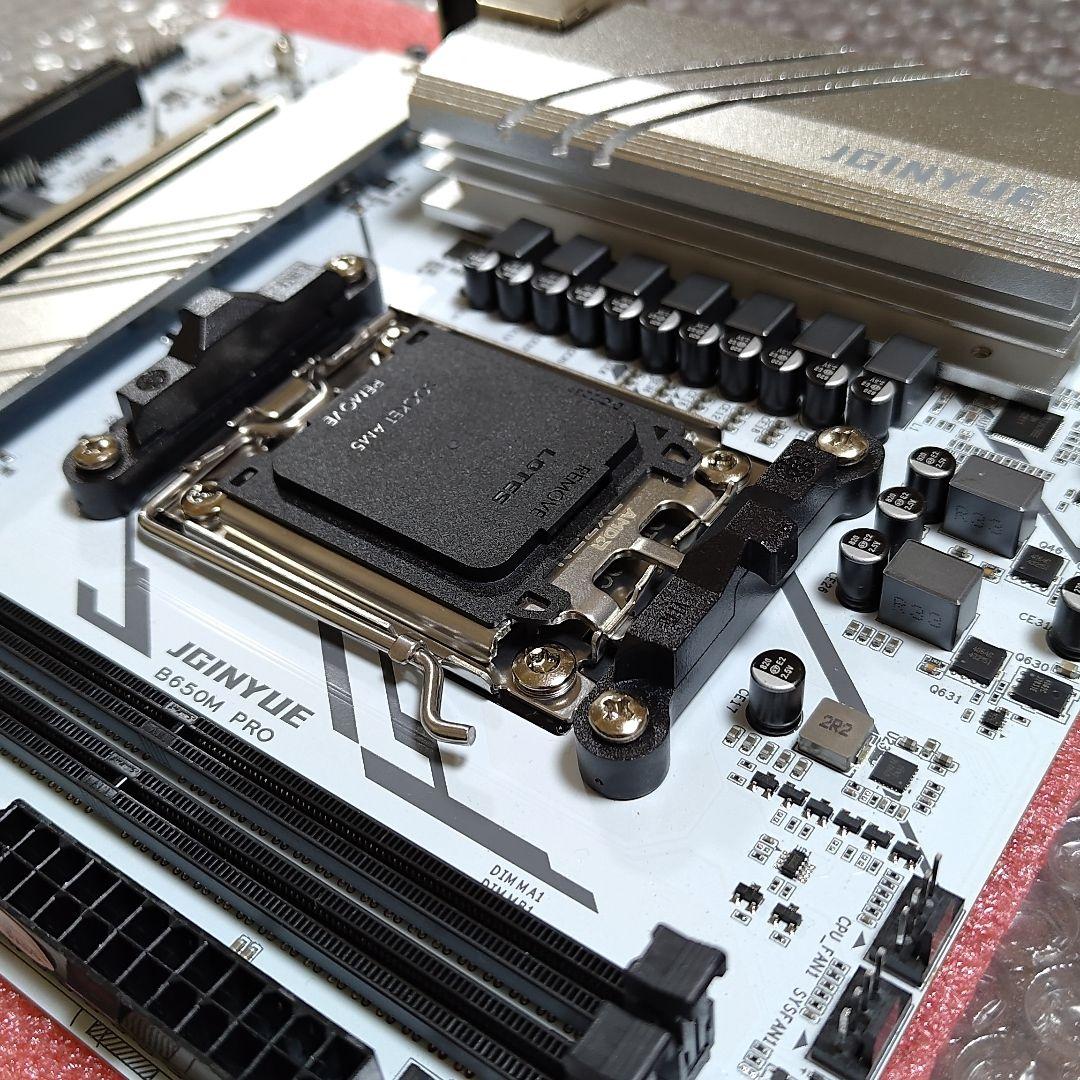 JGINYUE B650M PRO ホワイト AM5 Win11 Pro