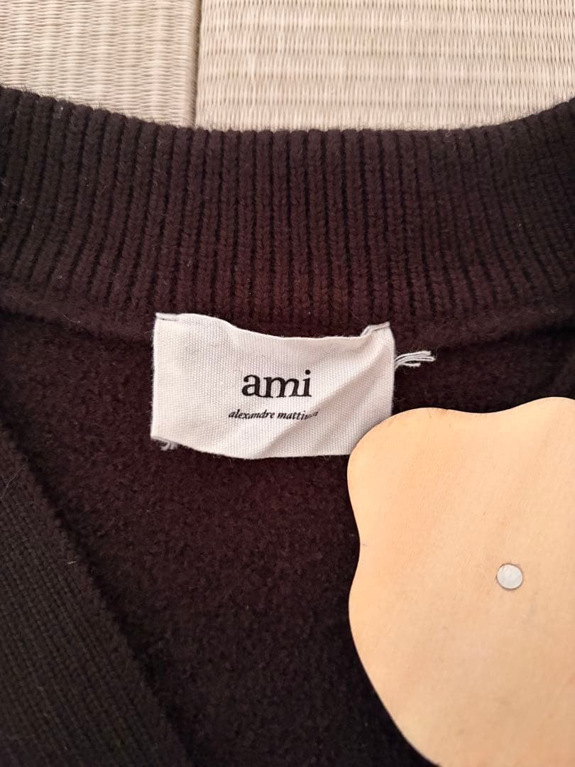 確実正規品ami paris カーディガン