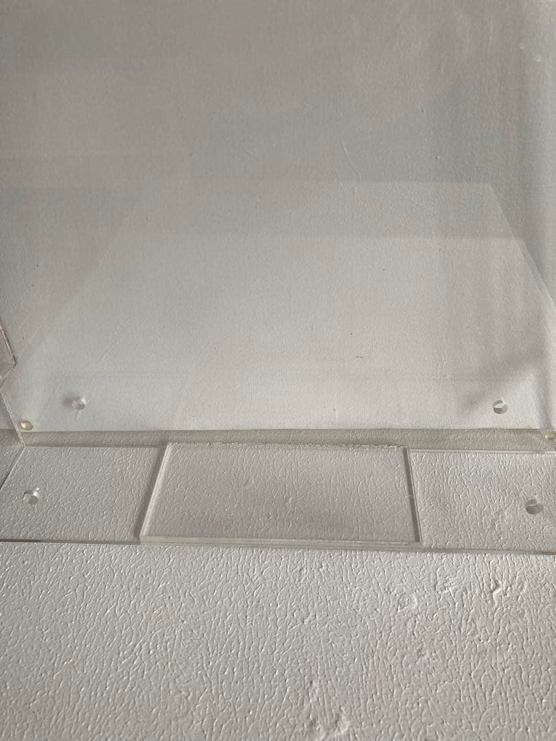 ビンテージアクリルディスプレイケース看板　店舗什器　ポストモダンオーダーメイド