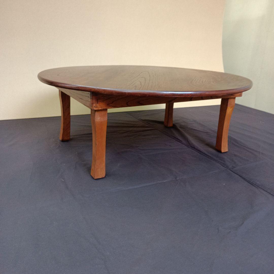 ちゃぶ台折りたたみ　栓（せん)の木