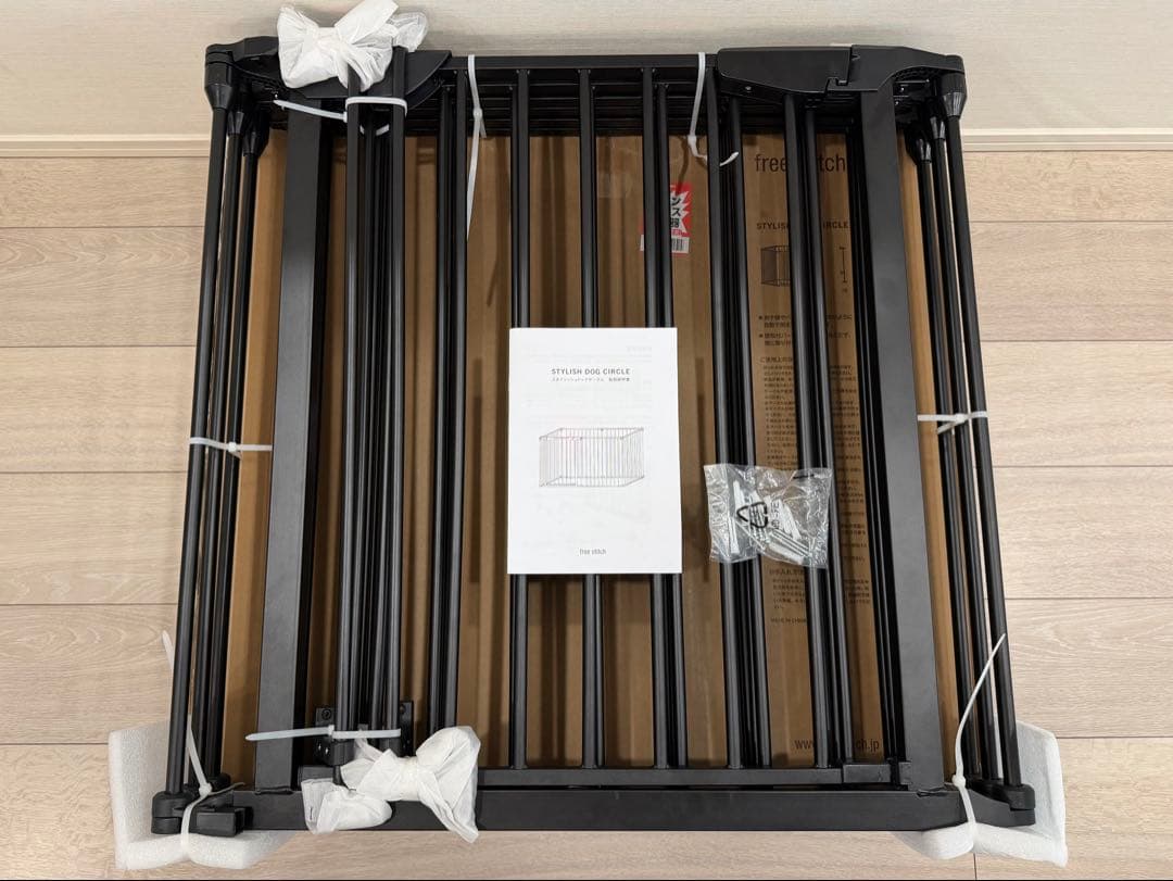 Free stitchフリーステッチ　犬用 ペットサークル ケージ　スクエア型