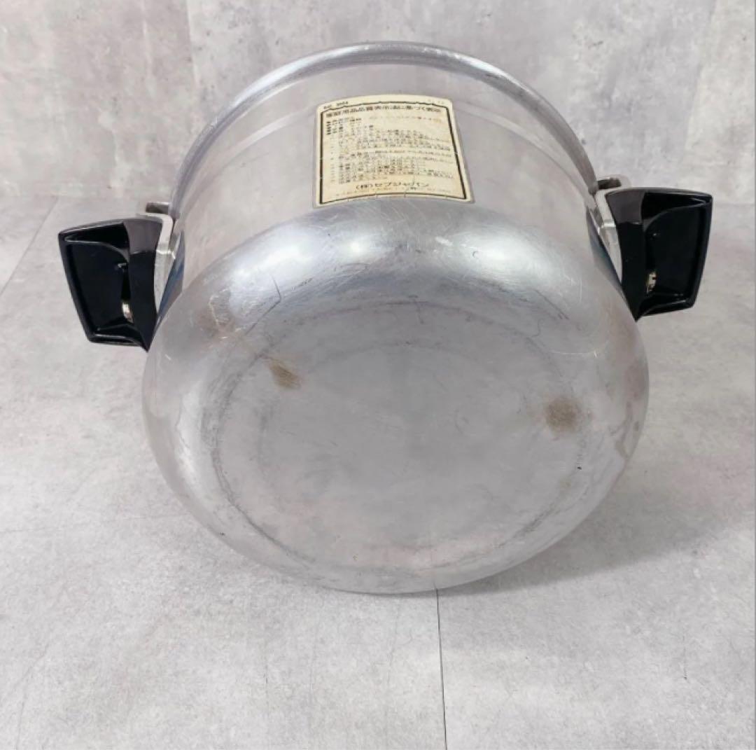 X890 セブ SEB 圧力なべ フランス製 箱付き 中カゴ付き 6L レトロ