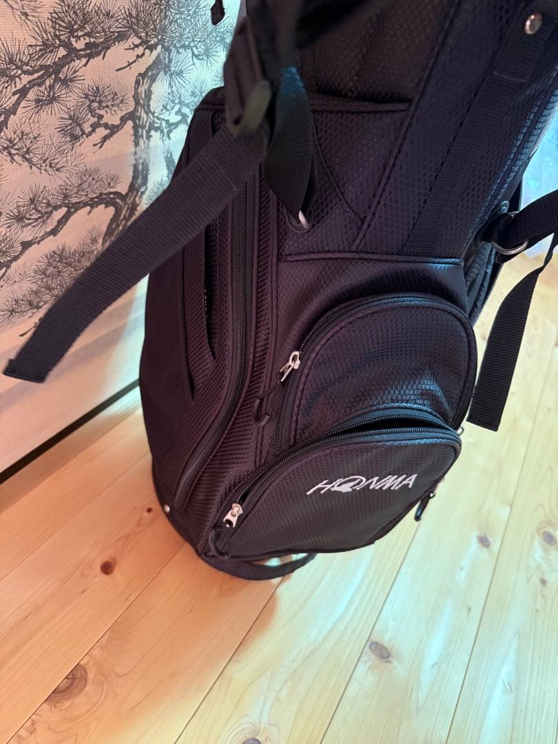 HONMA キャディバッグ ブラック/グレー