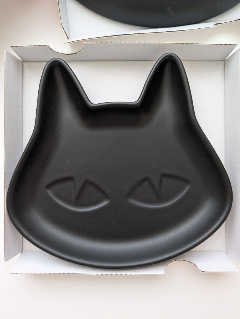 ル・クルーゼ ルクルーゼ ハロウィン ねこ プレート 2024年 マットブラック