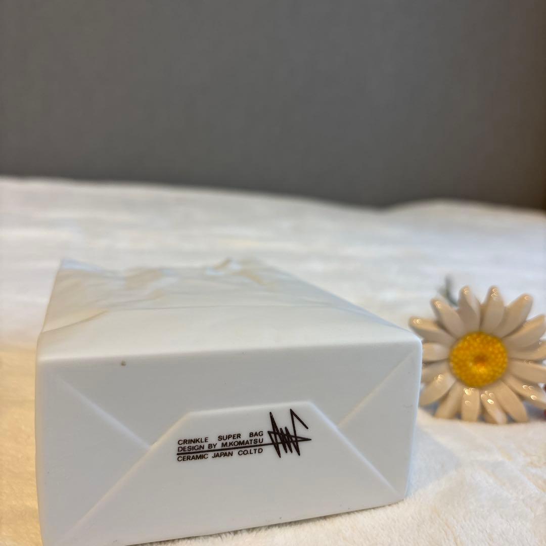 ニュークリンクルスーパーバッグ× kis keramia陶器の花