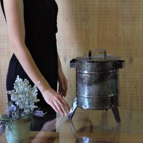 【全13点おまとめ売り】ドラム缶ポット3個＆テラリウムガラスポット2種×5個